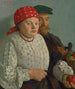 Die Frau Apfel und ihr Ehemann - Mark Gertler — Ansicht des Kunstwerks