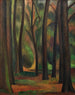 Bäume in Garsington - Mark Gertler — Ansicht des Kunstwerks