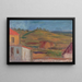 Landschaft - Mark Gertler — gerahmtes Bild an der Wand