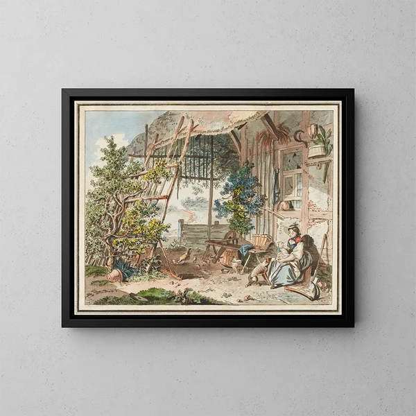 La Bonne Mère - Marquard Wocher — gerahmtes Bild an der Wand