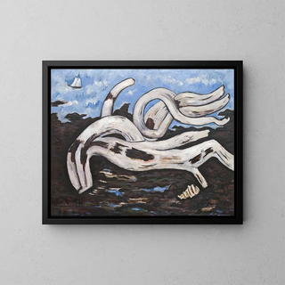 Marsden Hartley - Driftwood on the Bagaduce.webp