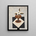 Blumenstück - Marsden Hartley — gerahmtes Bild an der Wand
