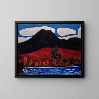 Marsden Hartley - Mt Katahdin Maine Autumn.webp