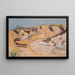 New Mexico - Marsden Hartley — gerahmtes Bild an der Wand