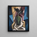 Pflanze aus Gummi - Marsden Hartley — gerahmtes Bild an der Wand