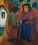 Frauen vor dem Haus - Martel Schwichtenberg — Ansicht des Kunstwerks