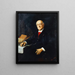 Portrait von Charles Read 1819-1898 Schriftsteller und Historiker - Marthe Boyer-Breton — gerahmtes Bild an der Wand