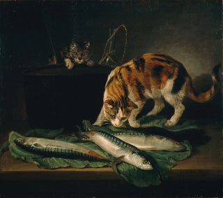 Martin Ferdinand Quadal - Katzen und Fische.webp