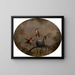 Kolibris und ihr Nest - Martin Johnson Heade — gerahmtes Bild an der Wand