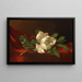 Magnolia - Martin Johnson Heade — gerahmtes Bild an der Wand
