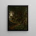 Tropische Vegetation, tropische Landschaft - Martin Johnson Heade — gerahmtes Bild an der Wand