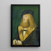 Portrait de Jakob Stralenberger - Martin Kaldenbach — gerahmtes Bild an der Wand