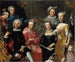Familiengruppe - Martin van Meytens — Ansicht des Kunstwerks
