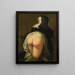 Nonne kniend - Martin van Meytens — gerahmtes Bild an der Wand