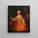 Marie-Thérèse als Königin von Ungarn - Martin van Meytens — gerahmtes Bild an der Wand