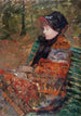 Herbst, Porträt von Lydia Cassatt - Mary Cassatt — Ansicht des Kunstwerks