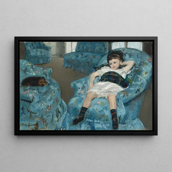 Mary Cassatt - Little Girl in a Blue Armchair.webp