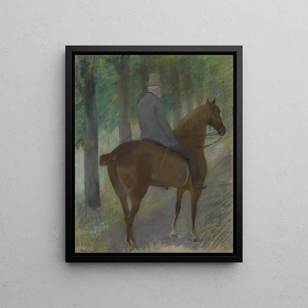 Mary Cassatt - Mr Robert S Cassatt on Horseback.webp
