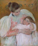 Krankenschwester und Kind - Mary Cassatt — Ansicht des Kunstwerks