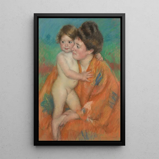 Mary Cassatt - Woman With Baby.webp