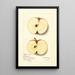 Malus domestica Baldwin - Mary Daisy Arnold — gerahmtes Bild an der Wand