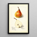 Pyrus communis Worden Seckel - Mary Daisy Arnold — gerahmtes Bild an der Wand