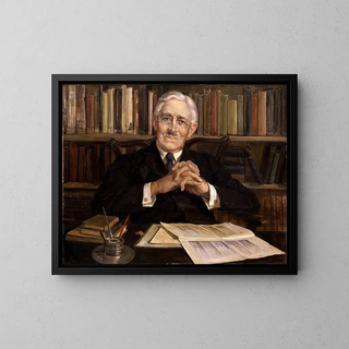 Mary Elizabeth Tripe - Portrait painting of Sir Truby King CMG.webp