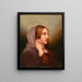 Perle des Kummers - Mary Jane Peale — gerahmtes Bild an der Wand