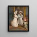 Spielen mit ihren Puppen - Mary Lightbody Gow — gerahmtes Bild an der Wand