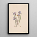 Iris printanier Iris verna - Mary Vaux Walcott — gerahmtes Bild an der Wand