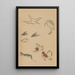 Choju ryakugashiki Pl23 - Masayoshi Kitao — gerahmtes Bild an der Wand