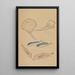 Choju ryakugashiki Pl47 - Masayoshi Kitao — gerahmtes Bild an der Wand