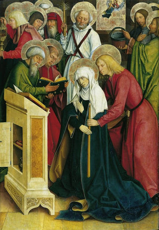 Master Of The Pfullendorf Altar - The Death of the Virgin.webp