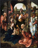 Anbetung der Könige - Meister von 1518 — Ansicht des Kunstwerks