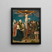 Calvaire - Meister von Hoogstraeten — gerahmtes Bild an der Wand