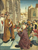 Episoden aus dem Leben eines heiligen Bischofs - Meister von Saint Gilles und Assistent — Ansicht des Kunstwerks