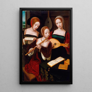 Master of the Female HalfLengths - Three Musicians.webp