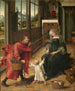 Die Heilige Familie - Meister der Legende der Heiligen Maria Magdalena — Ansicht des Kunstwerks