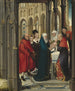 Die Präsentation im Tempel - Meister der Anbetung der Weisen vom Prado — Ansicht des Kunstwerks