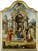 L'Anbetung der Könige - Meister der Anbetung von Groote — Ansicht des Kunstwerks