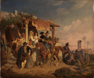 Mathias Artaria the younger - Spanish genre scene.webp