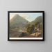 Villa - Mathias Gabriel Lory — gerahmtes Bild an der Wand
