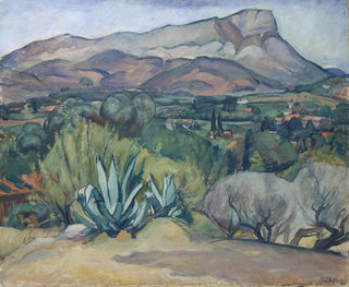 Landschaft der Provence - Mathilde Battenberg — Ansicht des Kunstwerks