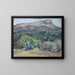 Landschaft der Provence - Mathilde Battenberg — gerahmtes Bild an der Wand