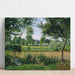 Reproduktion des Gemäldes Morgen, Sonnenlichteffekt, Éragny - Camille Pissarro