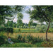 Reproduktion des Gemäldes Morgen, Sonnenlichteffekt, Éragny - Camille Pissarro