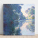 Reproduktion des Gemäldes Morgenstimmung auf der Seine - Claude Monet