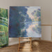 Reproduktion des Gemäldes Morgenstimmung auf der Seine - Claude Monet