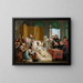 La mort de Pierre-Paul Rubens - Mattheus Ignatius van Bree — gerahmtes Bild an der Wand