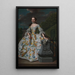 Portrait von Charlotte Beatrix Strick van Linschoten - Mattheus Verheyden — gerahmtes Bild an der Wand